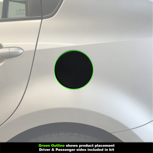Crux Moto Fuel Door Overlay for 2012 - 2017 Kia Rio Sedan - Image 3