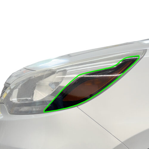 Crux Moto Headlight Tint Light Smoke 50% for 2012 - 2017 Kia Rio Sedan - Image 3