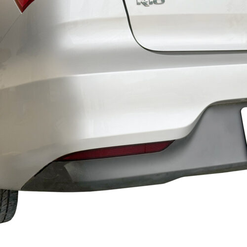 Crux Moto Rear Bumper Reflector Tint Overlays Light Smoke 50% for 2012 - 2015 Kia Rio Sedan - Image 2
