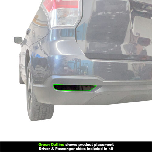 Crux Motorsports Rear Bumper Reflector Tint for 2014 - 2018 Subaru Forester - Image 3