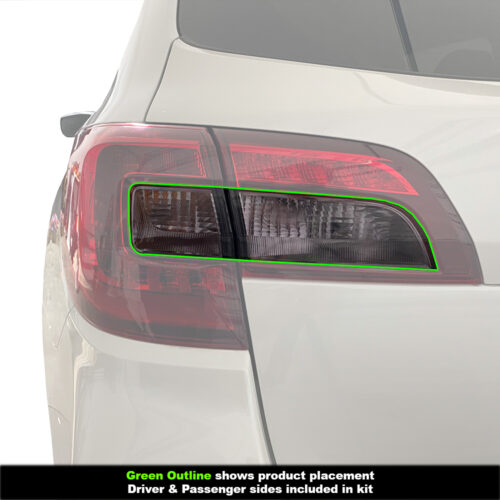 Crux Motorsports Tail Light Tint for Light Smoke 50% 2015 - 2019 Subaru Outback - Image 3