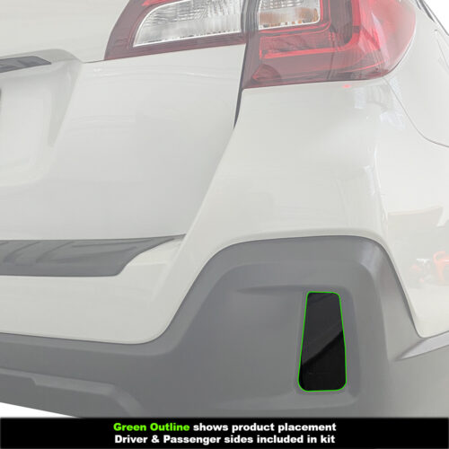 Crux Motorsports Bumper Reflector Tint for 2015 - 2019 Subaru Outback - Image 3