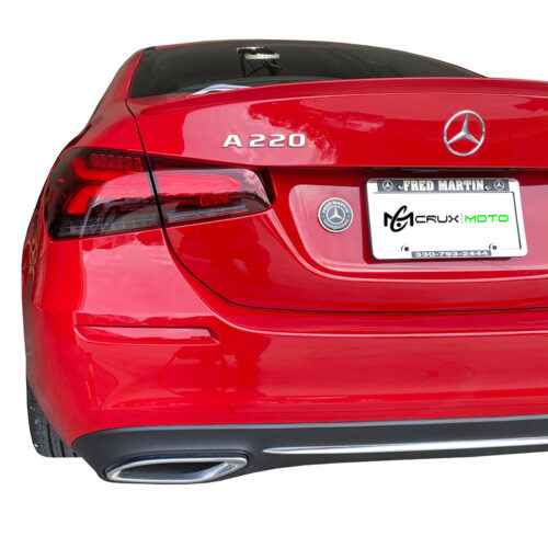 Crux Moto Tail Light Tint Light Smoke 50% for 2018 - 2022 Mercedes Benz A220 - Image 2