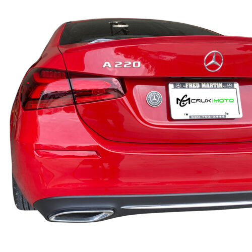 Crux Moto Tail Light Tint Red for 2018 - 2022 Mercedes Benz A220 - Image 2