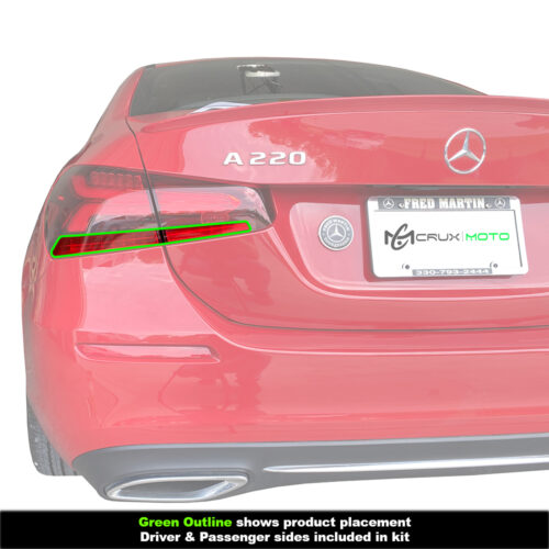 Crux Moto Tail Light Tint Red for 2018 - 2022 Mercedes Benz A220 - Image 3