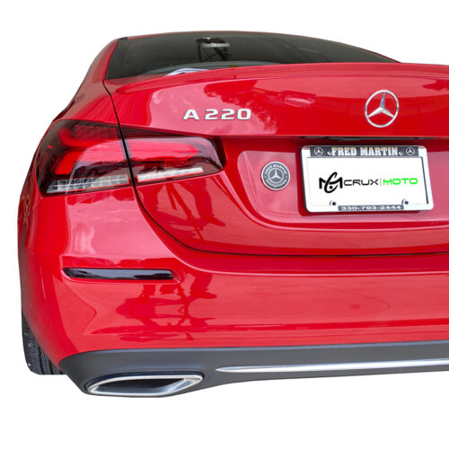 Crux Moto Bumper Reflector Tint Dark Smoke 20% for 2018 - 2022 Mercedes Benz A220 - Image 2