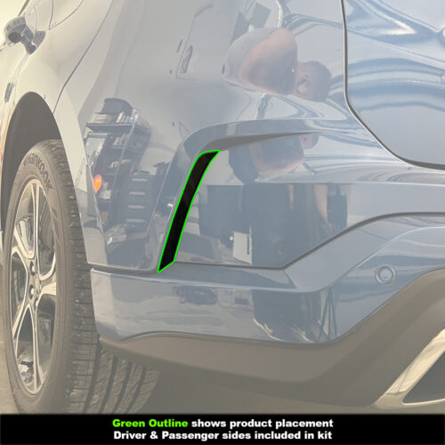 Crux Moto Rear Bumper Reflector Tint for 2019 - 2024 Ford Edge - Image 3