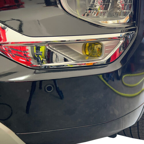 Crux Motorsports Fog Light Overlays for 2022 + Mitsubishi Outlander - Image 2
