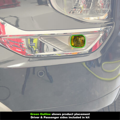 Crux Motorsports Fog Light Overlays for 2022 + Mitsubishi Outlander - Image 3