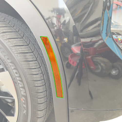 Crux Moto Front Bumper Reflector Tint Kit for 2022 + Mitsubishi Outlander - Image 3