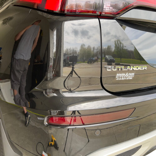 Crux Moto Rear Bumper Reflector Tint Kit for 2022 + Mitsubishi Outlander - Image 2