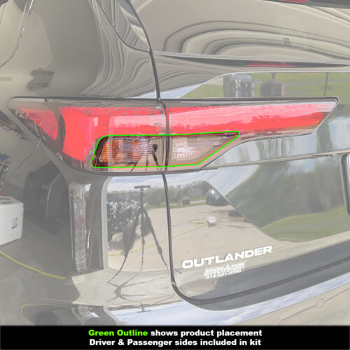 Crux Moto Tail Light Tint Kit for 2022 + Mitsubishi Outlander - Image 3