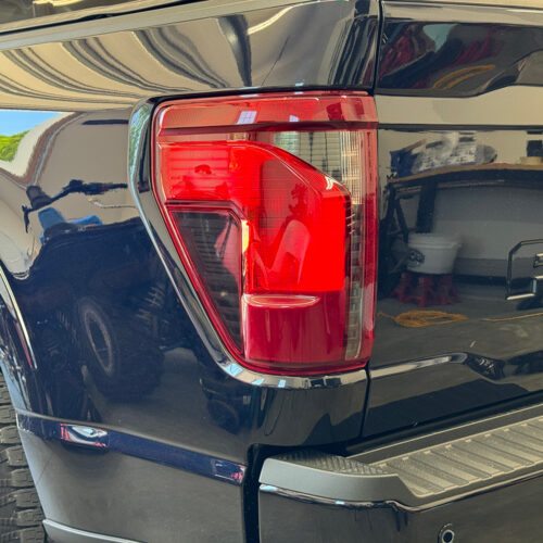 Crux Motorsports Tail Light Side Tint Light Smoke 50% for Ford F150 2024 + - Image 2