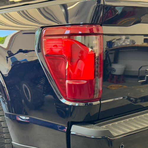 Crux Motorsports Tail Light Side Tint Red for Ford F150 2024 + - Image 2
