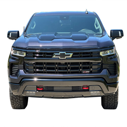 Crux Motorsports Headlight Tint Lower Overlay Dark Smoke 20% for Chevrolet Silverado 1500 2022 + - Image 5