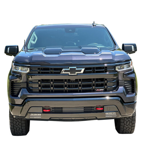 Crux Motorsports Headlight Tint Lower Overlay Light Smoke 50% for Chevrolet Silverado 1500 2022 + - Image 5