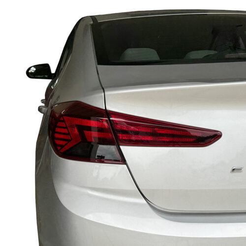 Crux Motorsports Tail Light Tint Dark Smoke 20% for Hyundai Elantra 2019 - 2020 - Image 2