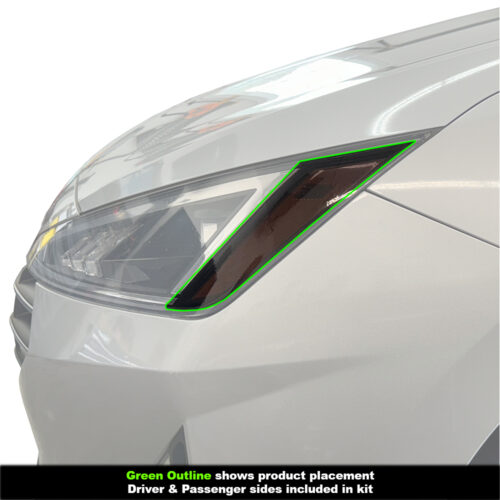 Crux Motorsports Tail Light Tint Light Smoke 50% for Hyundai Elantra 2019 - 2020 - Image 5