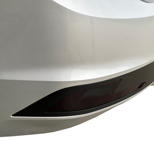 Crux Motorsports Bumper Reflector Tint Overlay Dark Smoke 20% for Hyundai Elantra 2019 - 2020 - Image 4