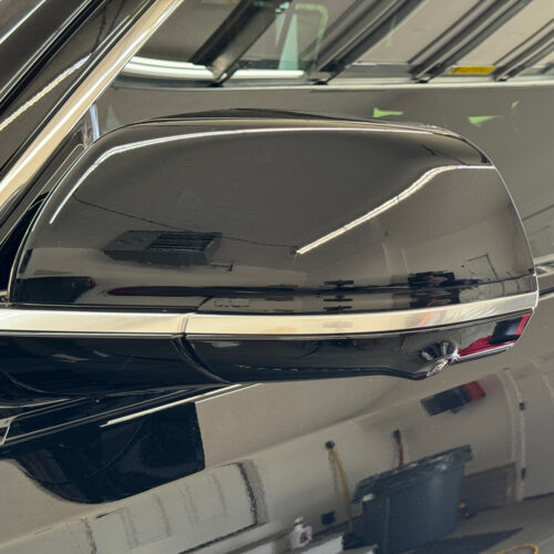 Crux Motorsports Mirror Turn Signal Tint Overlay Dark Smoke 20% for Jeep Wagoneer 2022 + - Image 2
