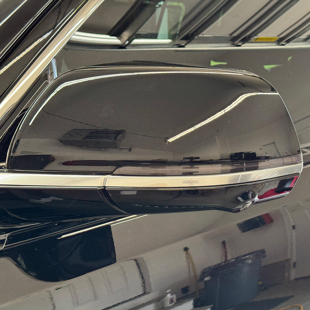 Crux Motorsports Mirror Turn Signal Tint Overlay Light Smoke 50% for Jeep Wagoneer 2022 +