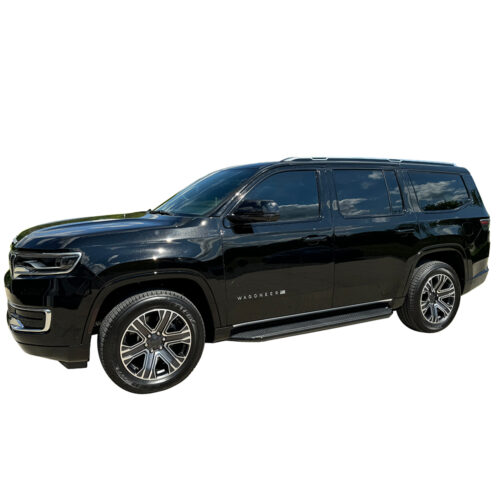 Crux Motorsports Window Chrome Delete Wrap Overlay for Jeep Wagoneer 2022 + - Image 2