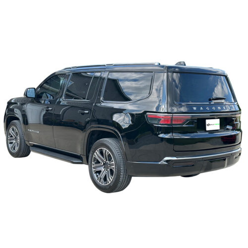 Crux Motorsports Window Chrome Delete Wrap Overlay for Jeep Wagoneer 2022 + - Image 3