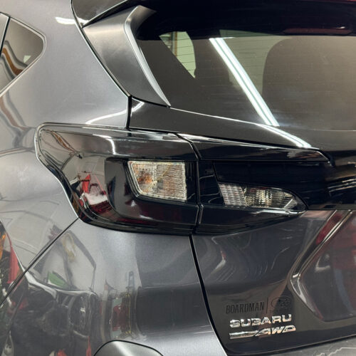Crux Motorsports Tail Light Tint Reverse Overlay Dark Smoke 20% for Subaru Impreza, Crosstrek & Wilderness 2024+ - Image 2