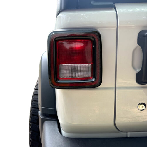 Crux Moto Rear Tail Light Tint NON LED Light Smoke 50% compatible with Jeep Wrangler 2018+ - Image 2