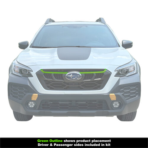 Crux Motorsports Grille Pin Stripe Overlay for Subaru Outback Wilderness 2024 - 2025 - Image 4