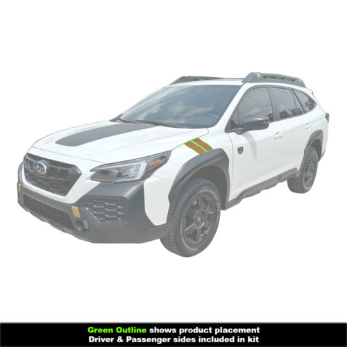 Crux Motorsports Fender Stripe Overlay for Subaru Outback Wilderness 2022 + - Image 3