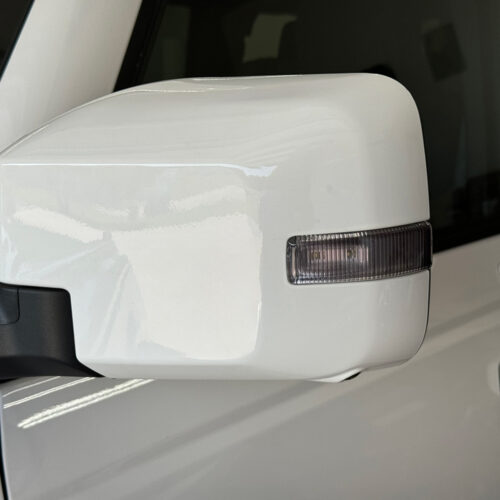 Crux Moto Mirror Turn Signal Vinyl Tint Overlay Light Smoke 50% compatible with Ford Bronco 2021 + - Image 2