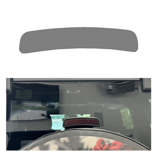 Crux Moto Third Brake Light Vinyl Tint Overlay Light Smoke 50% compatible with Ford Bronco 2021 + - Image 4