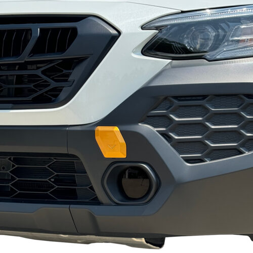 Crux Motorsports Fog Light Tint Overlay Dark Smoke 20% for Subaru Outback & Forester Wilderness 2022 + - Image 4