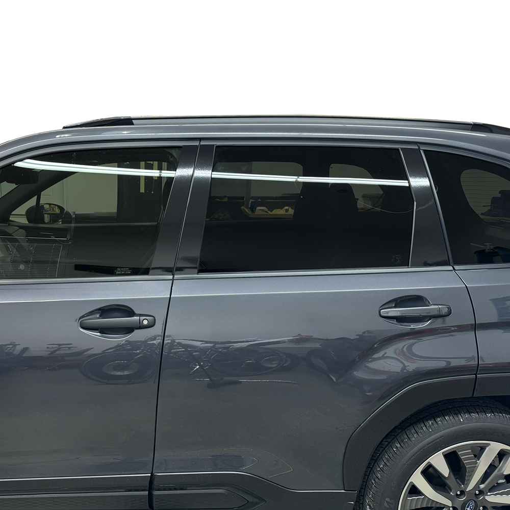 Crux Motorsports B&C Pillar Wrap Overlay for Subaru Forester 2025 +