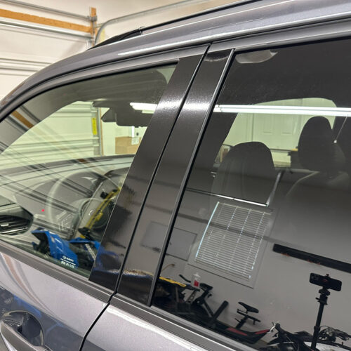 Crux Motorsports B&C Pillar Wrap Overlay for Subaru Forester 2025 + - Image 4