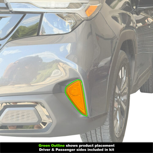 Crux Motorsports Fog Light Tint Overlay Orange/Amber for Subaru Forester 2025 + - Image 4