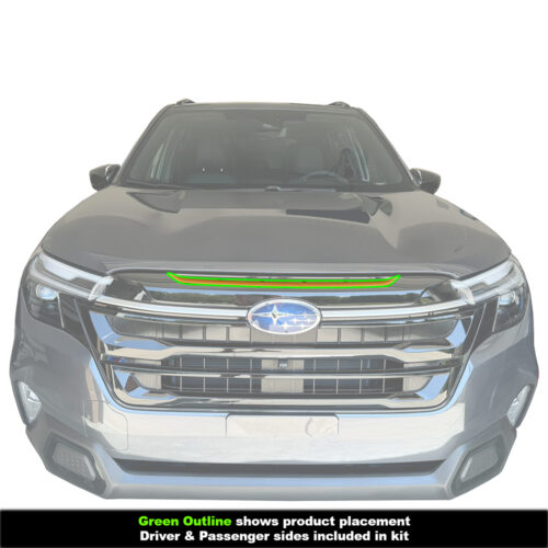 Crux Motorsports Upper Grille Accent Wrap Bronze Overlay for Subaru Forester 2025 + - Image 3