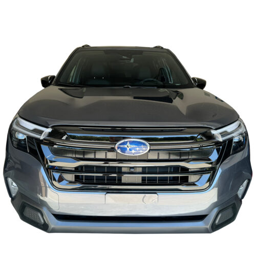 Crux Motorsports Grille Chrome Delete Wrap Overlay Gloss Black for Subaru Forester 2025 + - Image 2