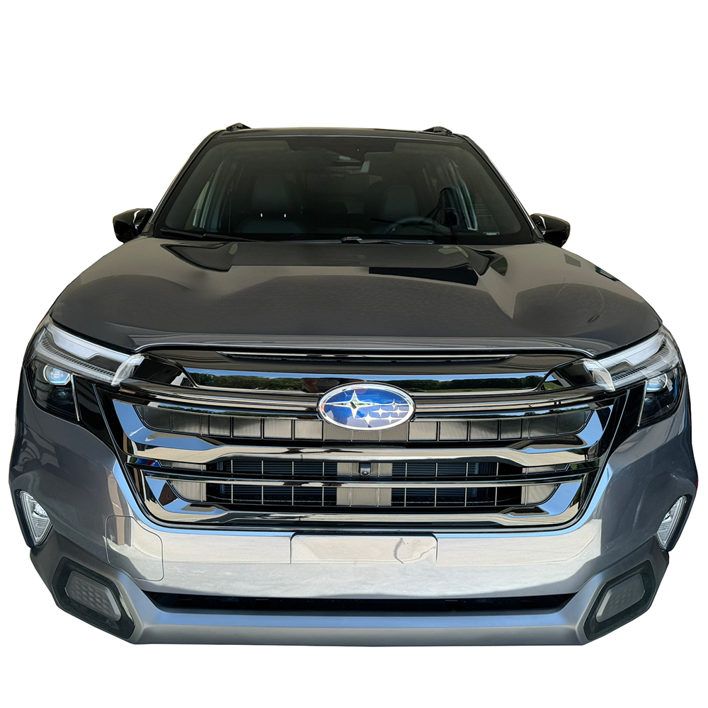 Crux Motorsports Grille Chrome Delete Wrap Overlay Gloss Black for Subaru Forester 2025 +