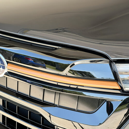 Crux Motorsports Grille Chrome Delete Wrap Bronze Overlay for Subaru Forester 2025 + - Image 4
