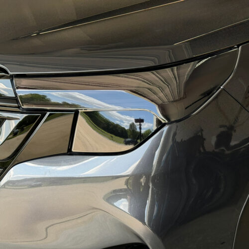 Crux Motorsports Headlight Tint Full Overlay Light Smoke 50% for Subaru Forester 2025 + - Image 4