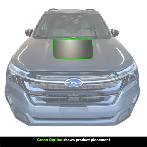 Crux Motorsports Hood Stripe Wrap Overlay for Subaru Forester 2025 + - Image 3