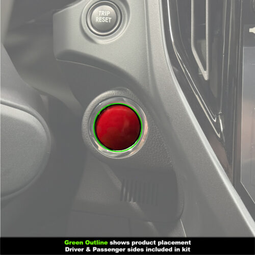 Crux Motorsports Push Button Wrap Overlay for Subaru Forester 2025 + - Image 3