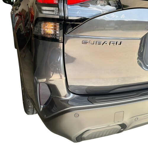 Crux Motorsports Rear Bumper Reflector Tint Overlay Dark Smoke 20% for Subaru Forester 2025 + - Image 4