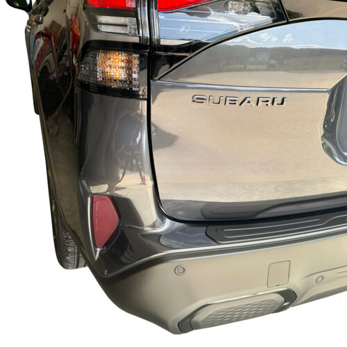 Crux Motorsports Rear Bumper Reflector Tint Overlay Light Smoke 50% for Subaru Forester 2025 + - Image 4