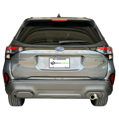 Crux Motorsports Rear Bumper Reflector Tint Overlay Light Smoke 50% for Subaru Forester 2025 + - Image 2