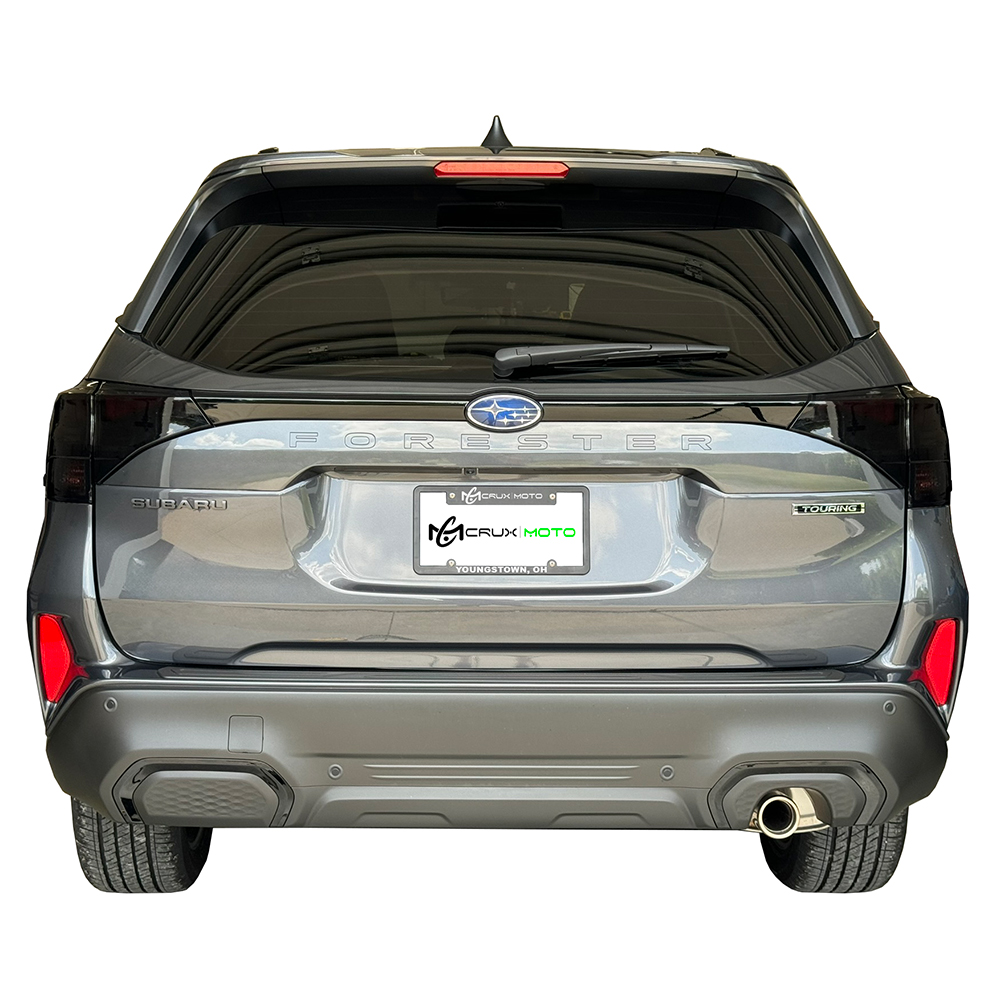 Crux Motorsports Tail Light Full Tint Overlay Dark Smoke 20% for Subaru Forester 2025 +