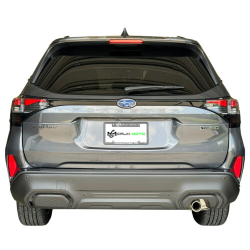 Crux Motorsports Turn Signal Tint Overlay Dark Smoke 20% for Subaru Forester 2025 + - Image 2