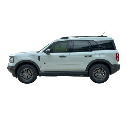 Crux Moto Side Marker & Bumper Reflector Vinyl Tint Overlay Light Smoke 50% compatible with Ford Bronco Sport 2021 + - Image 2